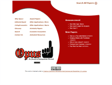 Tablet Screenshot of opus1journal.org